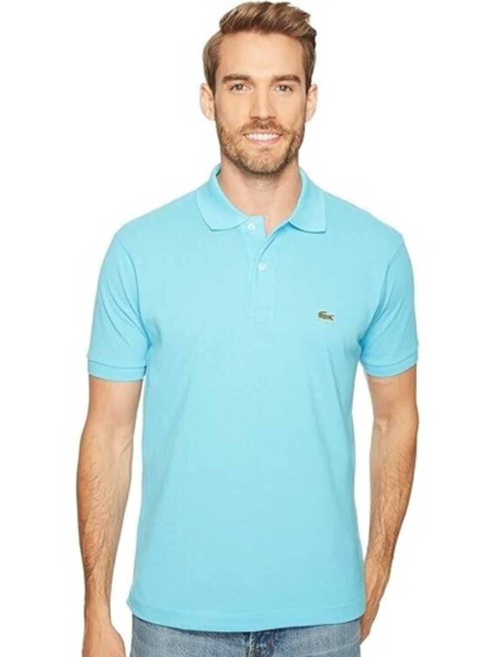 Lacoste Mens Legacy Short Sleeve L.12.12 Pique Polo Shirt, Size 3-Small